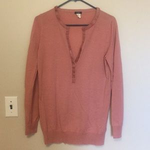 Merino Wool V-Neck Sweater